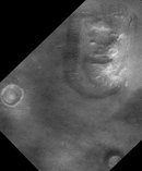 Marsgesicht, höher aufgelöst (, 1998).