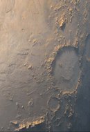 "Happy Face" Galle Crater in Argyre Planitia